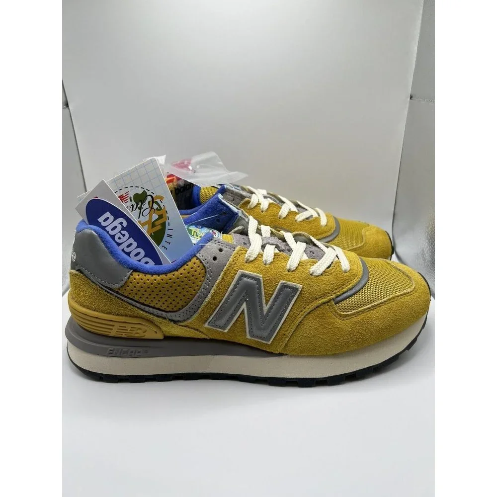 New Balance x Bodega 574 Legacy Arrival Yellow - Picture 2 of 5